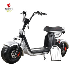 2025 <span class=keywords><strong>Meilleure</strong></span> vente Citycoco <span class=keywords><strong>classique</strong></span> avec pneu épais et boîte de rangement Scooter électrique 25 KM/H vitesse limitée vélo électrique - Product Image 2