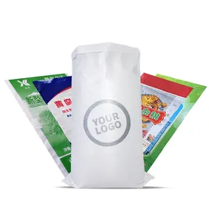 Saco de malha de polipropileno pp tecido para cereais arroz indústria de milho saco plástico pp tecido saco enorme grãos milho sacos plásticos tecidos pp