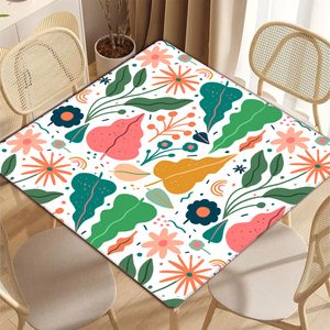 Q Y Natural Rubber Microfiber Mahjong Mat Custom Branding <b>Large</b> Size Table Playmat Automatic 4-Player Waterproof Silent Home Ind - Product Image 4