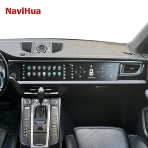 Navihua New Design Dual Screen Android Multimedia Car <b>Stereo</b> GPS Navigation Android Auto Head Unit for Porsche Macan 2014-2017 - Product Image 4