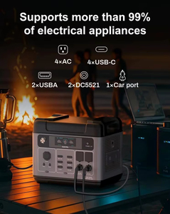 Centrale Électrique Portable OUKITEL P2001 PLUS 2400W, Générateur Solaire 2048Wh pour Maison, Extérieur, Camping, Alimentation Mobile - Stock US - Product Image 5