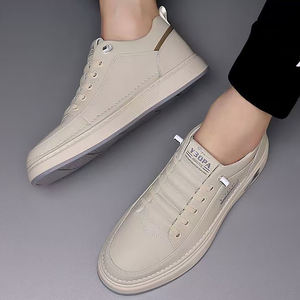 Nouvelles <span class=keywords><strong>baskets</strong></span> tendance printemps-automne en PU, faciles à enfiler et à retirer, chaussures décontractées à la mode, semelles souples, style jeune, style rétro - Product Image 6