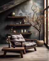 Chaise moderne de loisirs pour hôtel au design nordique Mobilier de salon Chaise canapé simple en tissu avec cadre en bois Chaise d'appoint