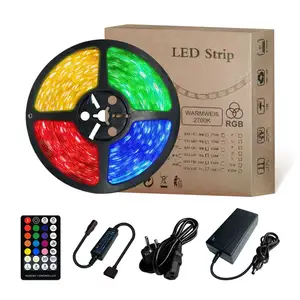 装饰LED条形照明套件系列-SMD 2535/5050-多合一链接-SMD 2535/5050-从7.2到16W/米-单/双/RGB/RGBWW