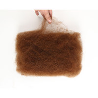 Mèches Afro Crépues Frisées Cheveux Naturels Couleur Brésilienne Extensions Cheveux Humains Bruts en Gros Micro Torsades 22 Pouces