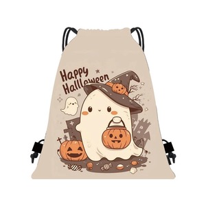 China Manufacturer <b>Drawstring</b> <b>Bag</b> <b>Small</b> <b>Drawstring</b> <b>Bags</b> Wholesale Halloween Patterns Canvas <b>Drawstring</b> <b>Bags</b> - Product Image 5