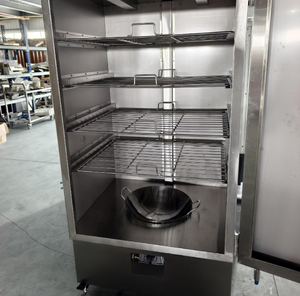 Horno de Ahumado de Carne de Acero Inoxidable de Bajo Consumo Energético con Puerta Aislada Sellada para la Producción Casera de Salchichas y Tocino - Product Image 2