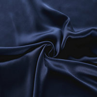 Tissu en soie brute de qualité supérieure, 20 couleurs en Stock, Satin de qualité 6A, 22momme, tissu en soie de mûrier pur pour taie d'oreiller/