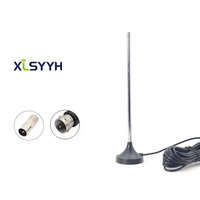 Antenne TV numérique terrestre haute définition DVB-T, gain élevé, transfrontalier, antenne TV intérieure 4K à gain élevé