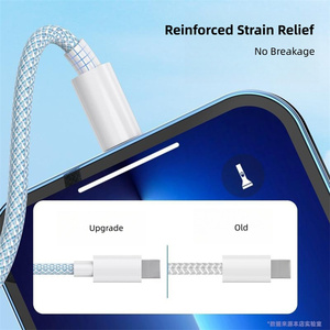 Wholesale PD 60w Fast Charging Color Braided High Quality Type-C Data <strong>Cable</strong> I Phone Fast Charging Data <strong>Cable</strong> USB C Data <strong>Cable</strong> - Product Image 6