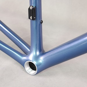Cadre de vélo de route en fibre de carbone T1000, peinture personnalisée, super léger, câblage interne, mouvement central à disque TT-X70, patte de dérailleur UDH - Product Image 3