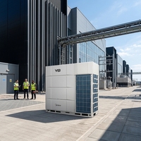 Unité extérieure VRF Tough Midea V8 Pro 101 kW R410A, système de pompe à chaleur HVAC à onduleur DC complet pour centre de données massif
