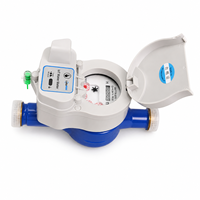 Compteur d'eau intelligent IP68 LoRaWAN sans fil avec transmission à impulsions et contrôle de vanne à distance (OEM disponible) pour une gestion efficace de l'eau