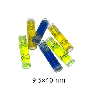 Venta Directa de Fábrica, Nivel de Burbuja Cilíndrico de 8x35 mm a Bajo Precio, Nivel de Vial de Acrílico PMMA con Líquido Amarillo-Verde - Product Image 2