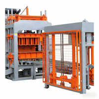 Opportunité Commerciale à Fort Rendement : Machine Automatique de Fabrication de Blocs Creux en Béton 5-15, Contrôlée par PLC, à Pression Hydraulique, Moteur Haute Efficacité