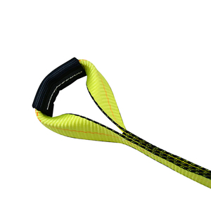 Haute qualité 8 points rouleau arrière arrimage Cargo arrimage ceinture véhicule camion roue essieu remplacement cousu oeil boucle sangle courte - Product Image 2