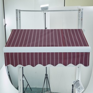התאמה אישית של 5m retracable סגסוגת אלומיניום מודרנית אנטי-v pvdf pvdf פוליאסטר מרפסת גינה פעולה ידנית שמש - Product Image 3