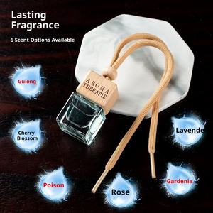 Diffuseur <span class=keywords><strong>d</strong></span>'huiles essentielles en bois miniature personnalisé en gros, aromathérapie, élimination des odeurs de voiture, parfum liquide - Product Image 5