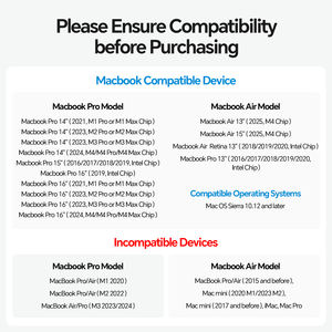 Base de Conexión PULWTOP para Dos Monitores con 2 X HDMI 4K, 3 X USB-C/A 10Gbps, 2 X USB-A 5Gbps, USB-2.0, Ethernet, PD para Windows - Product Image 3