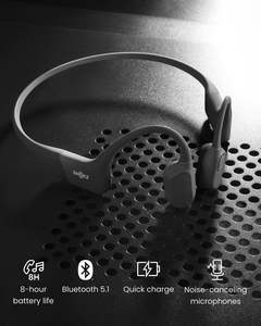 Auriculares de Conducción Ósea SHOKZ OpenRun con Controlador Dinámico, Diseño Abierto para Deportes, Cancelación Activa de Ruido - Product Image 3