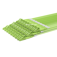 24 conducteurs 24 brins 24 fibres Data Center OM5 Multi Mode Fan-out Cable Connector MPO Female to LC Fiber Optic Patch Cord
