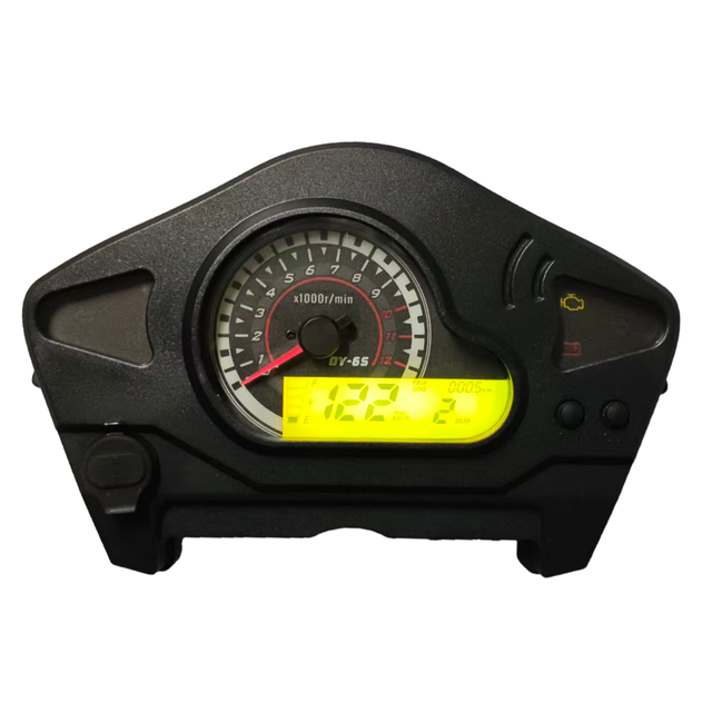 WYAHYA LCD Speedometer Display Panel New Digital Dashboard 12V Black Shell 12-Month Warranty for Dayun 6 Pro MAX Motorbike