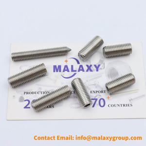 Malaxy Metric Đế Quốc 18-8 thép không gỉ Inox SS SUS 304 316 316L A2 A4 70 80 Hex ổ cắm cup điểm <span class=keywords><strong>Grub</strong></span> bu lông din916 - Product Image 6
