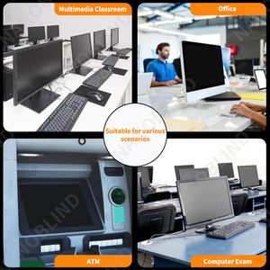 Écran de confidentialité magnétique pour ordinateur de 24 pouces, bouclier anti-éblouissement amovible pour moniteurs sans cadre 16 et 10 à écran large - Product Image 5