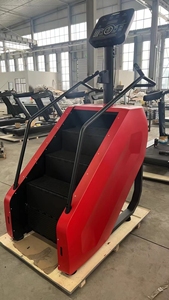 Appareil de <span class=keywords><strong>fitness</strong></span> aérobie en acier de luxe, <span class=keywords><strong>machine</strong></span> à monter les escaliers intelligente électrique, usage commercial - Product Image 5