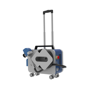 Nettoyeur laser à fibre métal bois Graffiti enlevant la machine tenue dans la <span class=keywords><strong>main</strong></span> nettoyage d'impulsion prix usine 100W 200W 300w nouveau produit - Product Image 4