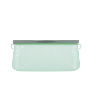 BPA Free Food Grade Safe Silicone Zipper Bag Reutilizável Food Storage Pouch Bag <span class=keywords><strong>Freezer</strong></span> Silicone Ziplock Bag Recipiente De Armazenamento De Alimentos - Product Image 2
