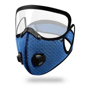 Filtre à charbon actif anti-poussière Sports PM2.5 Filtre Running Moto Cyclisme Masques faciaux