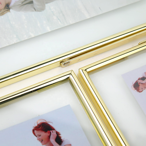 Khung Ảnh Thủy Tinh Stereo Kim Loại Phong Cách Bắc Âu Khung Trang Trí Bàn Kim Loại Sáng Tạo 6 Khung Ảnh 7 Inch - Product Image 2