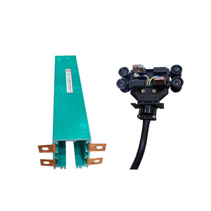 Rails conducteurs tubulaires fermés pour ponts roulants - Product Image 1