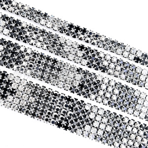 Rhinestones 5Mm Round 12 Facets Mixed Color Strip For Diy Jewelry Accessories <b>Shoes</b> Backpacks Decor - Product Image 4