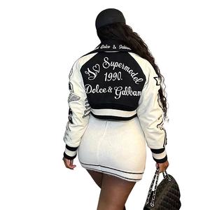 Chaqueta de invierno informal para mujer 2025, abrigos ajustados de gran tamaño con cremallera rellena de algodón, abrigo Parkas cálido con cuello de cuero a la moda para mujer - Product Image 2