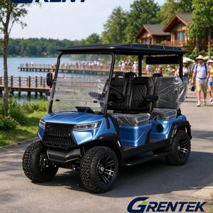 Carrito de Golf Eléctrico de 4 Plazas Todoterreno con Suspensión Independiente Confortable - Product Image 1