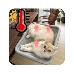 Hamac pour chat à fixer <span class=keywords><strong>sur</strong></span> table de bureau, réglable en hauteur, gain de place, prix d'usine - Product Image 3