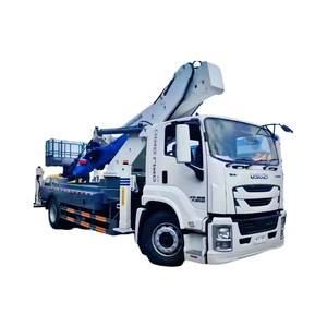 Isuzu trên không làm việc nền tảng 40 mét Telescopic Boom Lift xe tải Euro 5 với chống trượt nền tảng Trung Quốc Nhà Máy Giá - Product Image 1
