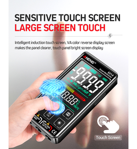 621a kỹ thuật số vạn năng 9999 Đếm tự động phạm vi có thể sạc lại xách tay NCV phổ <span class=keywords><strong>Meter</strong></span> Vôn kế Ampe kế <span class=keywords><strong>LCD</strong></span> màn hình cảm ứng - Product Image 3