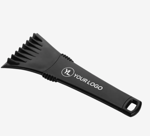 مكشطة الثلج ذات الشعار المخصص للبحيرات الرائعة ، مكشطة ثلج الزجاج الأمامي بشكل فردي مع مقبض بلاستيكي ، هدية الأعمال - Product Image 1