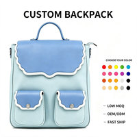 Sac bandoulière personnalisé avec nœud décoratif, en PU multicolore, sangle amovible, pour le transport quotidien, destiné aux importateurs de sacs OEM ODM