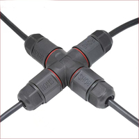 Connecteurs de puissance TV LED T/Y M12 M15 M16 M19 M25 L16 L20 L25 en ABS, étanches IP65/IP67/IP68, 2-12 broches, contacts en cuivre/laiton, 500V, mâle/femelle