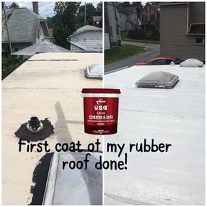 Pintura <span class=keywords><strong>de</strong></span> Revestimiento Impermeable <span class=keywords><strong>de</strong></span> Caucho Líquido <span class=keywords><strong>de</strong></span> Súper Calidad para <span class=keywords><strong>Techos</strong></span> y Paredes <span class=keywords><strong>de</strong></span> Metal y Hormigón, Anti-Grietas y Anti-Infiltraciones - Product Image 6