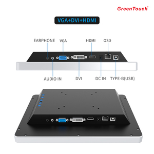 Nhà Máy 12.1 inch TFT LCD máy tính để bàn cảm ứng màn hình 1024*768 màn hình cảm ứng màn hình <span class=keywords><strong>PC</strong></span> cho siêu thị hệ thống POS - Product Image 4