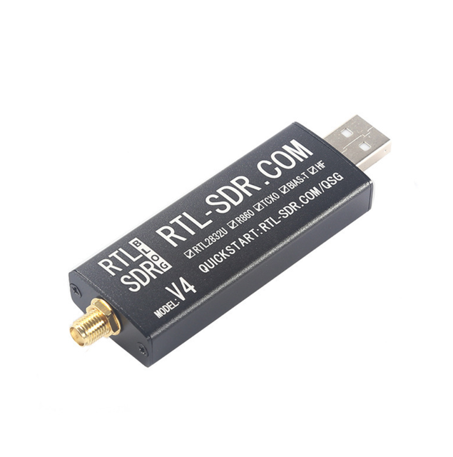 RTL-SDR Blog V4 R828D RTL2832U 1PPM TCXO SMA Software Defined Radio (SDR) Amplifier
