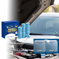 Nettoyant pour pare-brise sans logo, 30 comprimés effervescents pour le nettoyage des vitres de voiture