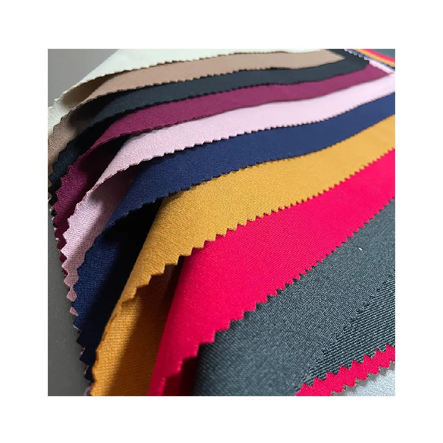 Poly Ponte de Roma Fabric High Quality Knitting Solutions