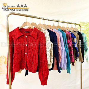 Áo len cardigan KINGAAA nữ dày, hàng xuất khẩu Châu Âu, quần áo hiệu cũ, hàng thanh lý <span class=keywords><strong>s</strong></span>ố lượng lớn - Product Image 1