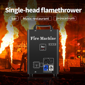 DMX512 điều khiển một đầu nhôm ngọn lửa Máy hộp đêm kênh an toàn sân khấu nhẹ hơn hiệu ứng đặc biệt máy chiếu ngọn lửa - Product Image 2